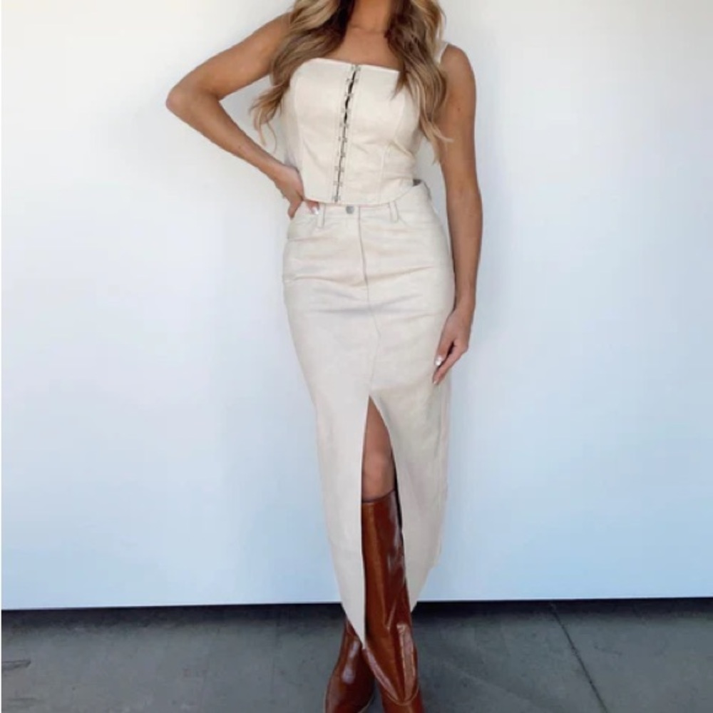 Hooked On You Top and Hooked On You Skirt